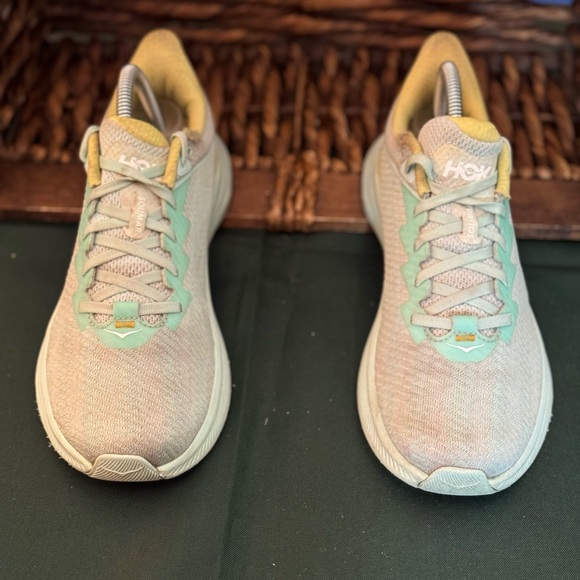 HOKA Solimar Women’s Sunlit Ocean/Citrus Glow size 9B - Picture 6 of 7